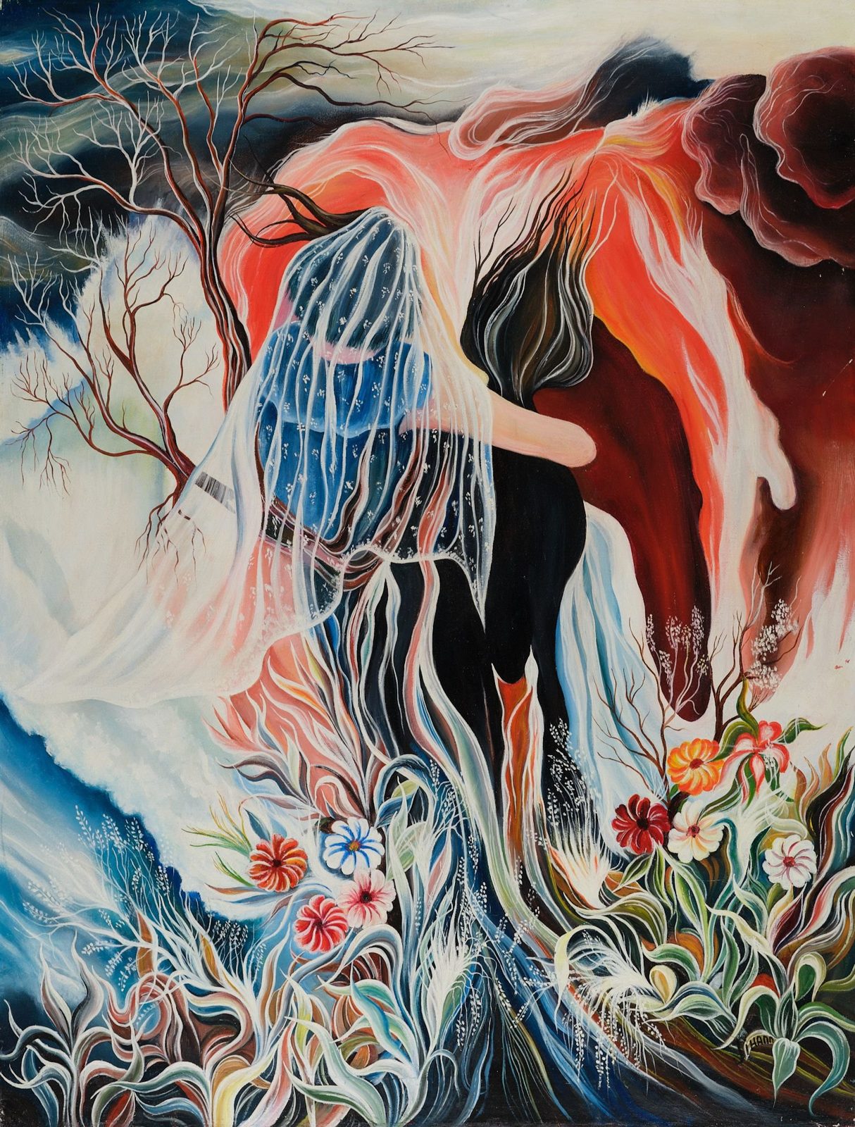 Love and Nature, plate 11, a painting by Mikael Jihann